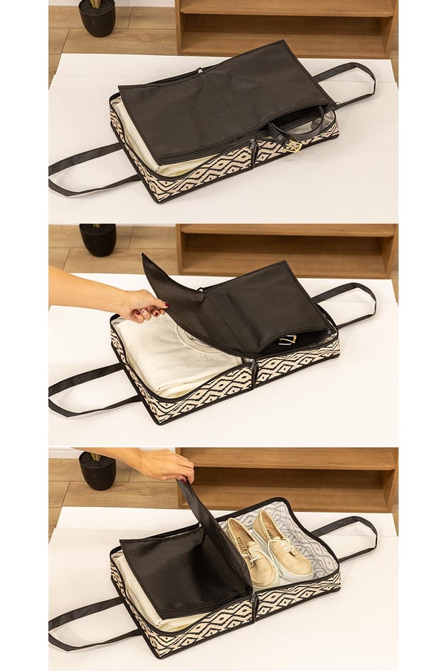 Bohe Çok Amaçlı Seyahat Çantası, 33 x 17 x 28 cm