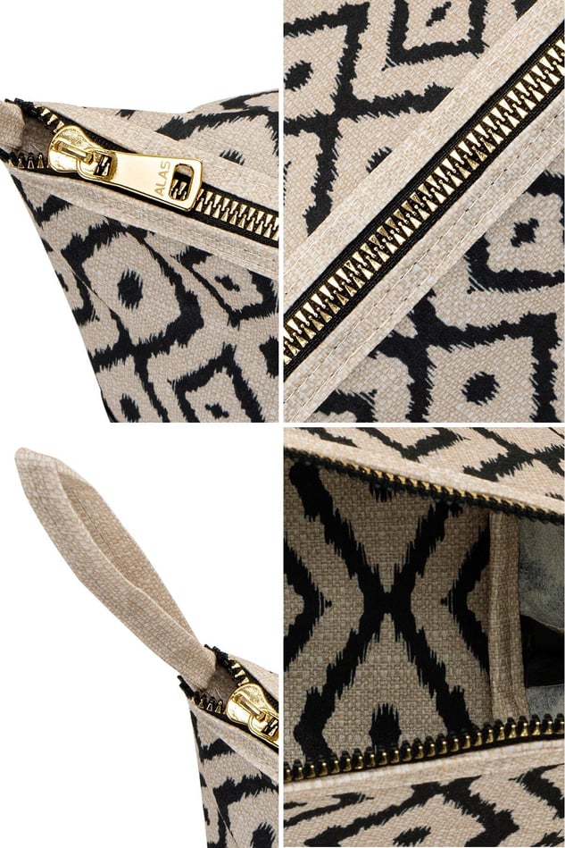 Bohe Saç Şekillendirici Çantası, Makyaj Çantası, 16 x 38 x 16 cm