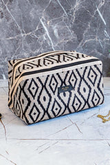 Bohe Seyahat Makyaj Çantası, 24 x 16 x 13 cm