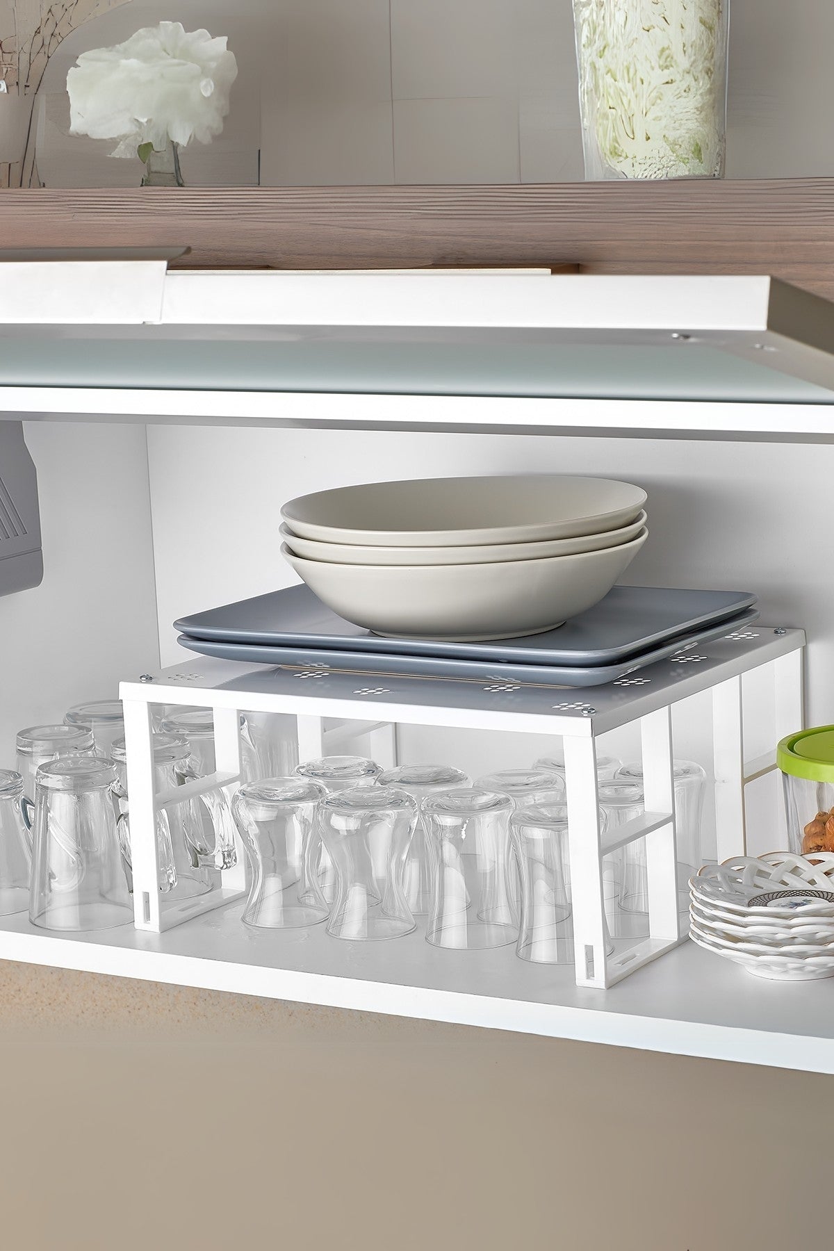 Organizers Dolap İçi Düzenleyici Raf Organizer 31,5 * 27,5 cm